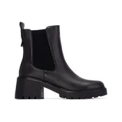Refresh za ženske. 17297403-NEGRO Škornji 172974 črni (36), Črna, 3 do 5 cm, Zip, Priložnostno