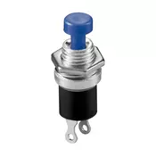 Taster mini 0.5A/250V plavi, fi=7mm