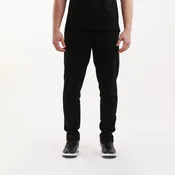 Lotto Muški donji deo trenerke londa open pants, Crni
