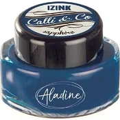 Aladine Izink Calli & Co Kaligrafsko črnilo Sapphire 15 ml 1 kos