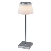 RABALUX Stona lampa taena srebrna