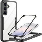 Hibridni Full body ovitek Techsuit ColorVerse 360 za Samsung Galaxy S26 FE - black