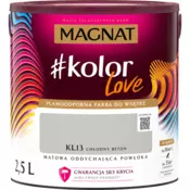 shumee MAT ZRAČNA LATEKSNA BARVA MAGNAT #kolorlove hladen beton KL13 2,5 l
