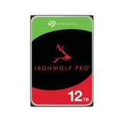 SEAGATE 12TB 3.5 inča SATA III 256MB 7200rpm ST12000NT001 IronWolf Pro hard disk