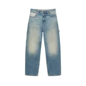 Pull&Bear Kavbojke moder denim