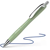 Kemični svinčnik Schneider Slider Rave XB Organic Green z modrim polnilom