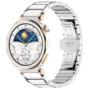 INF Keramični pašček za Huawei GT5 & GT5 Pro - 18 mm univerzalni Silver, (5000079139)