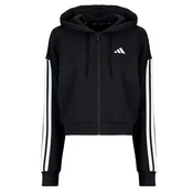ADIDAS SPORTSWEAR Športna jopa na zadrgo Essentials  črna / bela