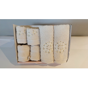 Tac Set peškira Daisy, Krem