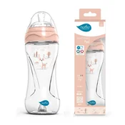 Nuvita Flašica za bebe, Anti colic, 330 ml, Kajsija