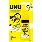UHU Twist & Glue ljepilo, univerzalno, 35 ml, u blisteru