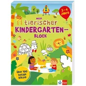 Mein tierischer Kindergarten-Block (3 - 4 Jahre)