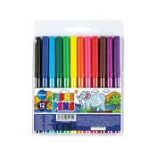 Set flomastera Centrum 12 boja u PVC vrecici 12/1