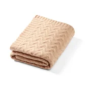 BABYONO Odeja iz merino volne 75 x 100 cm temno bež 0m+
