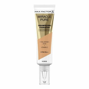 Max Factor Miracle Pure Skin-Improving Foundation SPF30 hranilna tekoča podlaga 30 ml Odtenek 55 Bež