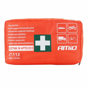 slomart komplet prve pomoči z ustnikom din 13164 amio-01691