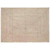 Tepisi za područja Prirodna i bijela 200 x 290 cm Juta