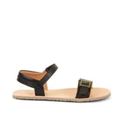 Ženski barefoot sandali FRODDO SANDAL FLEXY BUCKLE črni - 41