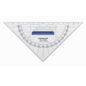 Staedtler geotrikotnik 16cm, z držalom (10 kos)