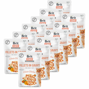 Brit Care Cat Fillets in Gravy Choice Chicken 12x85 g