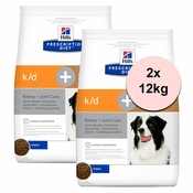 Hills Prescription Diet Canine k/d+Mobility 2x12kg