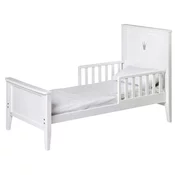 troll nursery® otroška posteljica royal™ junior 70x140 white