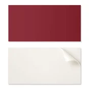 shumee Samolepilna plošča s potiskom - idealna za kuhinjo 120x60 cm bordo barve