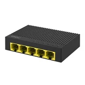Imou by Dahua switch SG105C/ 5x Gigabit portova/ 10/100/1000 Mbps RJ45 portova/ 10 Gbps/ DC5V1A napa