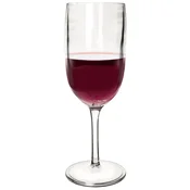shumee Plastični kozarec za pitje vina ali vode, nezlomljiv, za večkratno uporabo, 320 ml