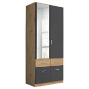 Modern Living Omara S Klasičnimi Vrati Aalen, Temno Siva