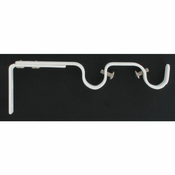LUANCE Otvoreni dvostruki nosac 165-190 mm mat bijela