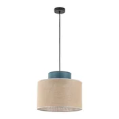TK Lighting Viseča svetilka DUO iz jute zelene barve 3256 TK Lighting