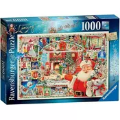 Ravensburger puzzle (slagalice) - 1000pcs Božic stiže! RA16511