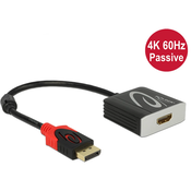 DELOCK Delock adapter DisplayPort-HDMI 4K 60Hz 20cm 62719, (21028043)