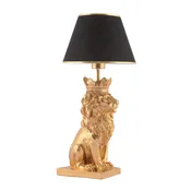 Opviq Lion King Stona lampa, Crna
