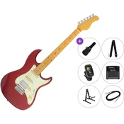 Sire Larry Carlton S5 HSS Premium SET Candy Apple Red Električna kitara