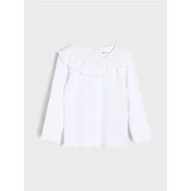 Sinsay - Pamucna bluza - belo