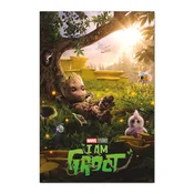 Marvel PLAKAT MARVEL GROOT CHILL TIME, (20837644)