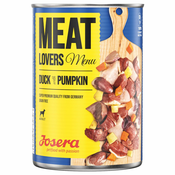 Ekonomično pakiranje: Josera Meatlovers Menu 12 x 400 g - Piletina i mrkva
