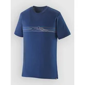 Patagonia Cap Cool Merino Blend Graphic Lycra clement blu