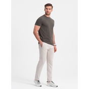 Ombre Clothing Spodnji del trenirke Bež