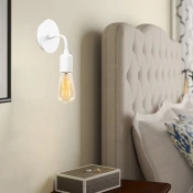 Opviq Zidna lampa E27 Socket, Bela