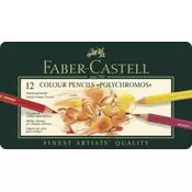 FABER CASTELL bojice set od 12 boja - 110012  Trouglasta drška, 12 kom