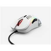 Miš GLORIOUS PC Gaming Race Model D Gaming Mouse, opticki, 12000dpi, bijeli mat, USB