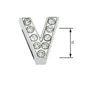 Črke za nanizanje V 12 mm