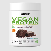 Weider Vegan Protein 750 g, čokoladni brownie