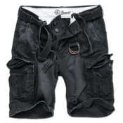Brandit Shell Valley Heavy Vintage kratke hlače, črne