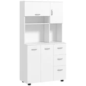 Homestar Kuhinjski omarica 89x395x168 cm bela
