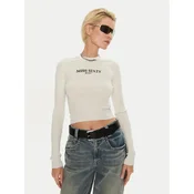 Miss Sixty Pulover 6L4RJ4340000 Écru Slim Fit