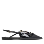 STEVE MADDEN Odprte balerinke Cianna črna